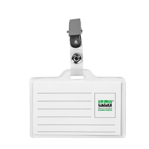 Lebez - Porta badge - clip (pacchetto di …