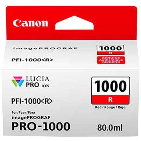 Canon PFI-1000 R - 80 ml - rosso …