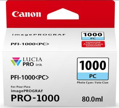Canon PFI-1000 PC - 80 ml - ciano …