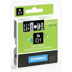 DYMO D1 - Poliestere - bianco su nero …