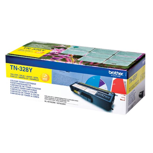 Brother TN328Y - Giallo - originale - cartuccia …