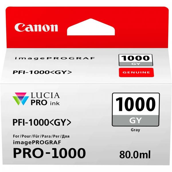 Canon PFI-1000 PGY - 80 ml - Grigio …
