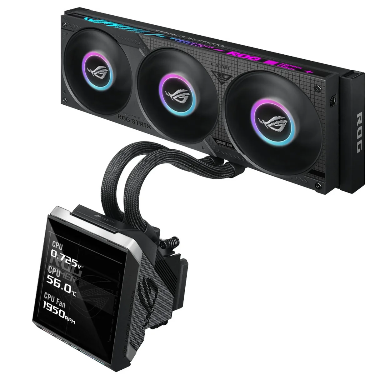 Asus ROG Strix SLC IV 360 ARGB LCD …