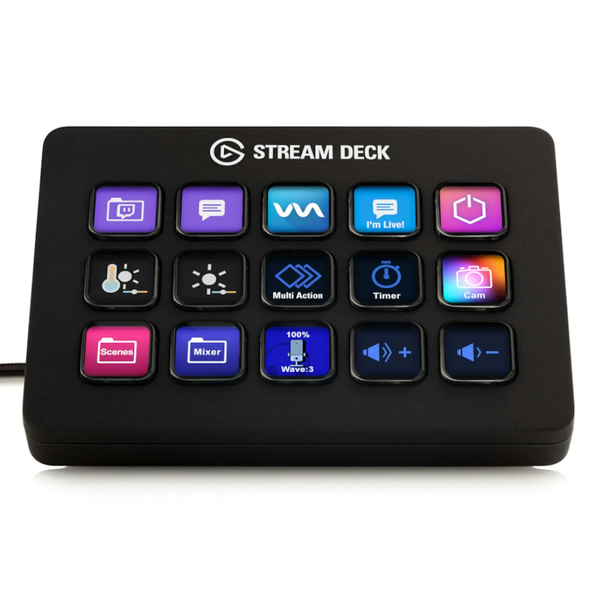 Elgato Stream Deck MK.2, LCD con 15 Tasti
