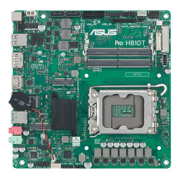 ASUS Pro H810T-CSM, Intel, LGA 1851 (Socket V1), …