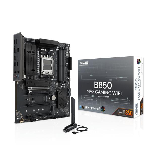 ASUS B850 MAX GAMING WIFI, AMD, Socket AM5, …
