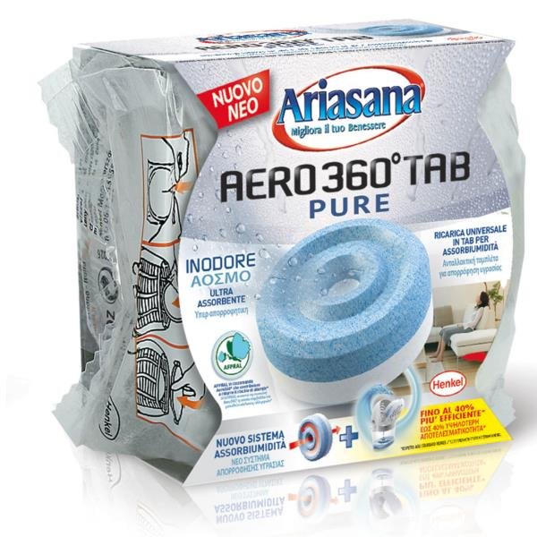 ARIASANA AERO 360° RICARICA ASSORBIUMIDITA' DA 450GR INODORE