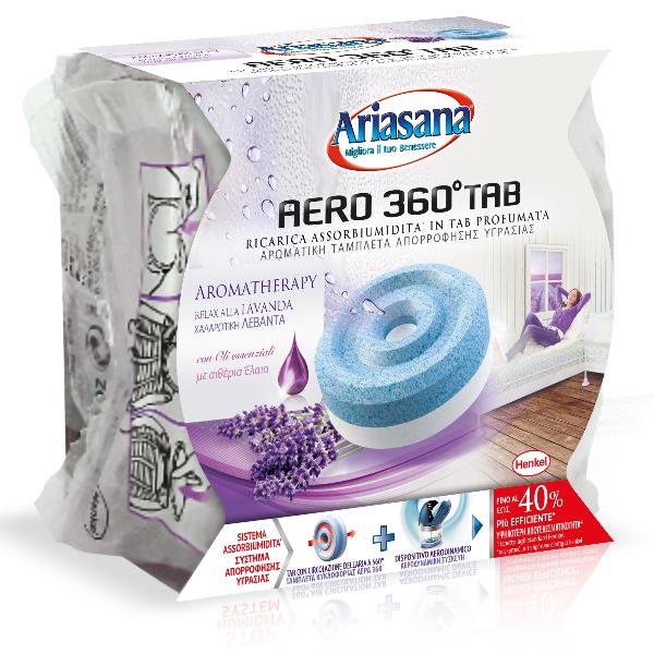ARIASANA AERO 360° RICARICA ASSORBIUMIDITA' DA 450GR LAVANDA