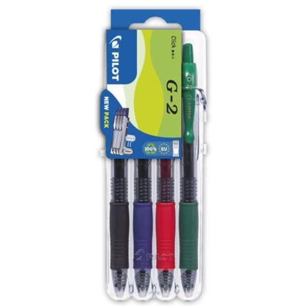 Set2Go 4 penne roller gel a scatto G-2+ …