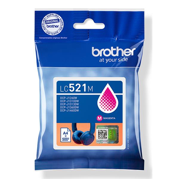 Brother - Cartuccia - Magenta - LC521M - …