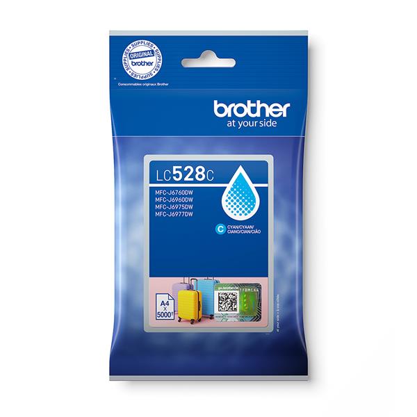 Brother - Cartuccia - Ciano - LC528C - …