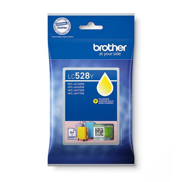 Brother - Cartuccia - Giallo - LC528Y - …