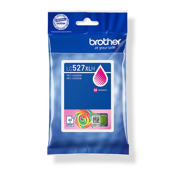 Brother LC527XLM, Resa elevata (XL), Magenta, Inchiostro a …