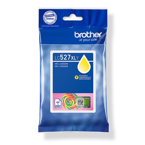 Brother LC527XLY, Resa elevata (XL), Giallo, Inchiostro a …