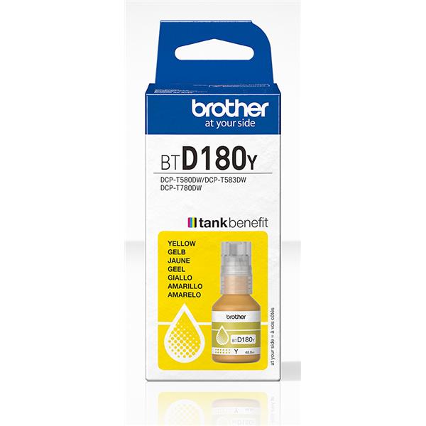 Brother BTD180Y, Originale, Giallo, Brother, DCP-T580DW, DCP-T583DW, DCP-T780DW, …