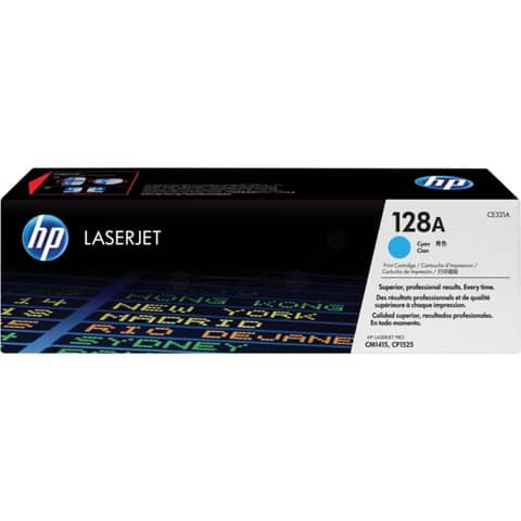 Hp - Toner originale- 128A - Ciano - …