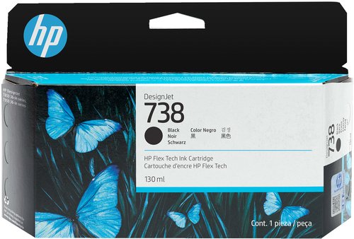 Hp originale - Cartuccia Ink DesignJet 738 - …