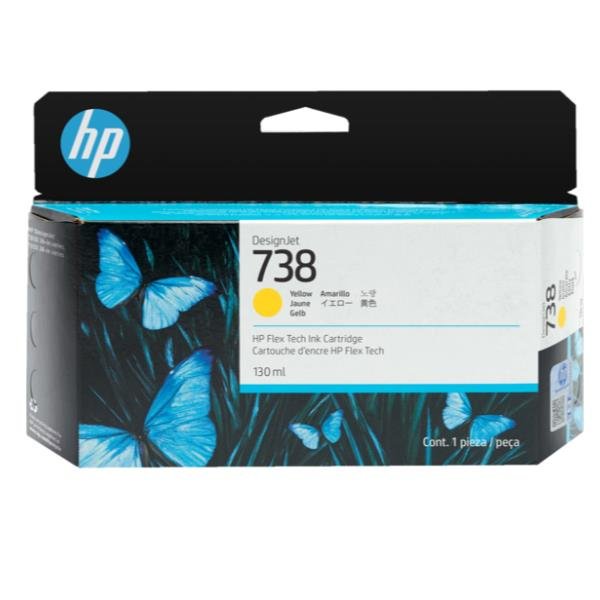 Hp originale - Cartuccia Ink DesignJet 738 - …