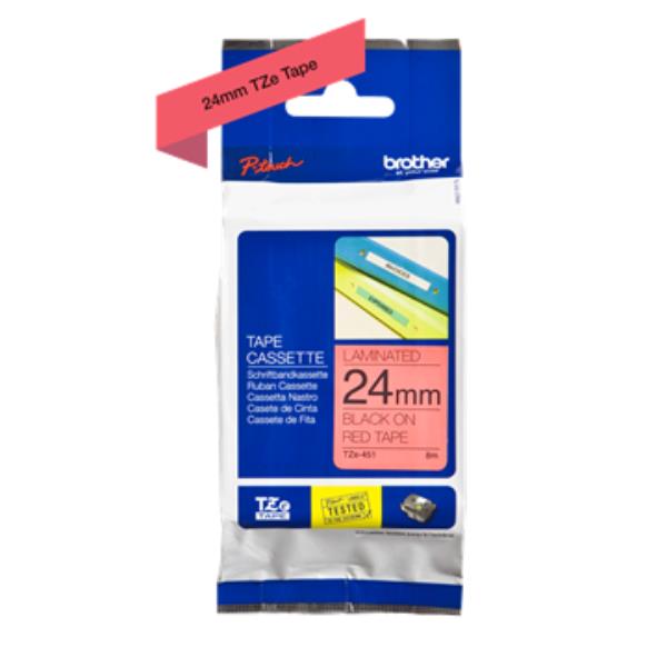 Brother - Nastro - Nero/Rosso - TZE451 - …