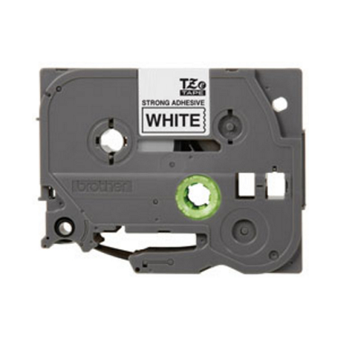 Brother - Nastro con adesivo resistente - Nero/Bianco …