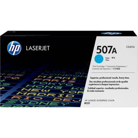 Hp - Toner originale - 507A - Ciano …