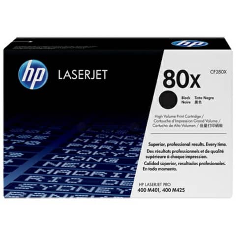 Hp - Toner originale - 80X - Nero …