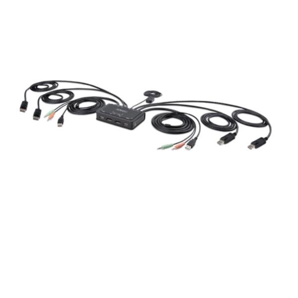 STARTECH KVM SWITCH DISPLAYPORT 2 PORTE