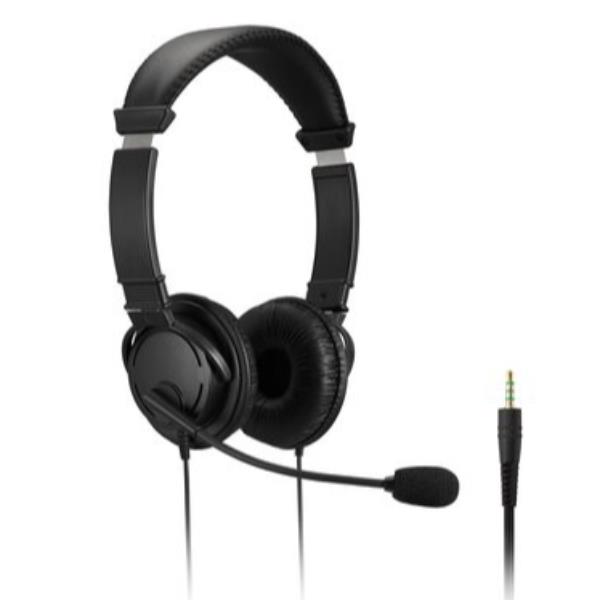 KENSINGTON HI-FI CUFFIE CON MICROFONO E COMANDO VOLUME …