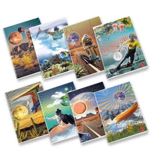Maxiquaderno Sport - A4 - 4 mm - …