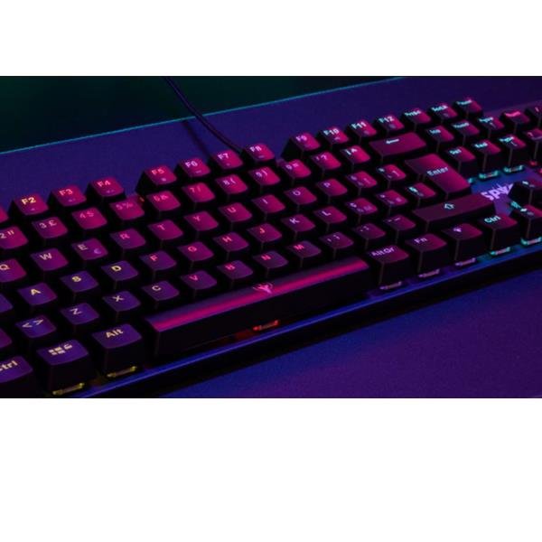 SPYCO CHALLENGE KE-111 TASTIERA GAMING MECCANICA USB RETROILLUMINATA …