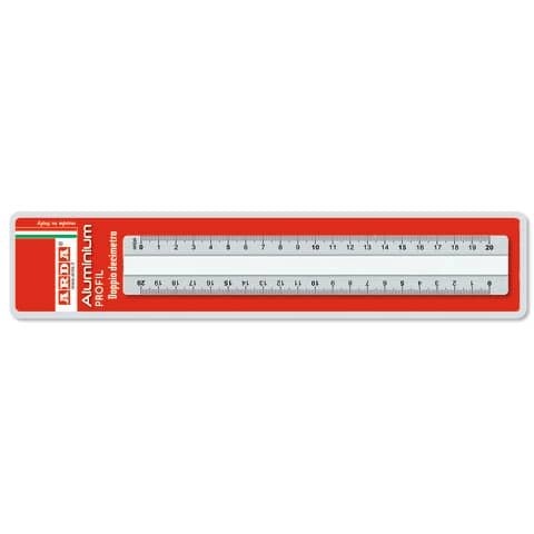 Doppiodecimetro 18420 - alluminio - con impugnatura - …