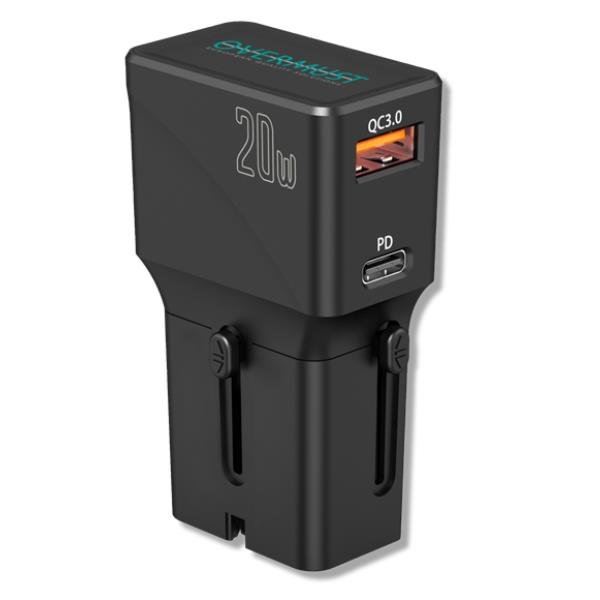 PRODOTTI BULK TRAVEL CHARGER 2 USB PORT PD …