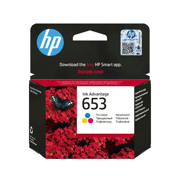HP 653 CARTUCCIA INK-JET 200 PAGINE COLOR CIANO …