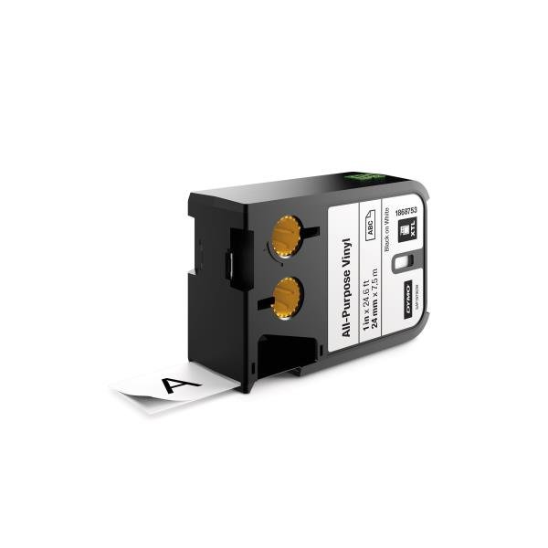 DYMO 1868753 NASTRO IN VINILE 24MMx7MT COLORE BIANCO …
