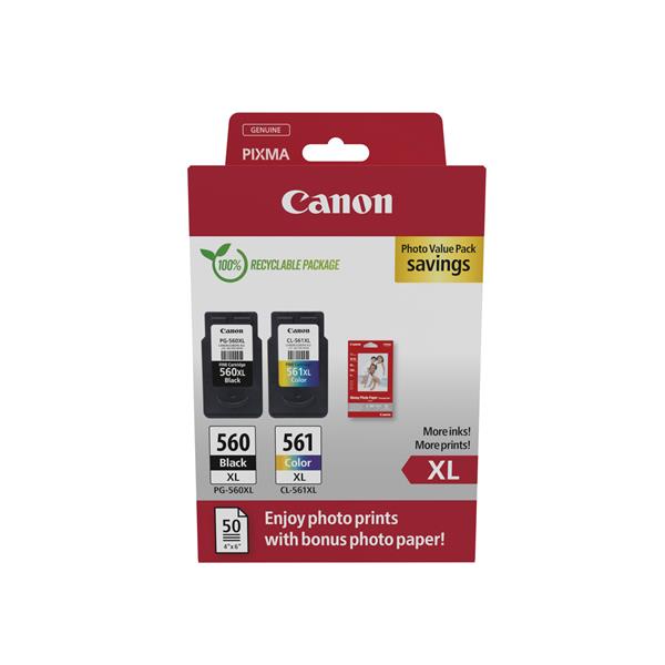 Canon PG-560XL/CL-561XL Photo Value Pack - Lucido - …