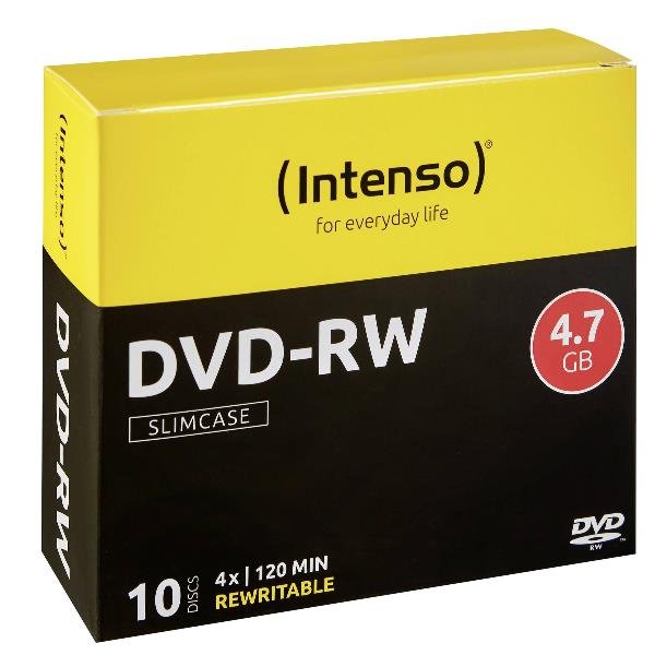 Intenso - 10 x DVD-RW - 4.7 GB …