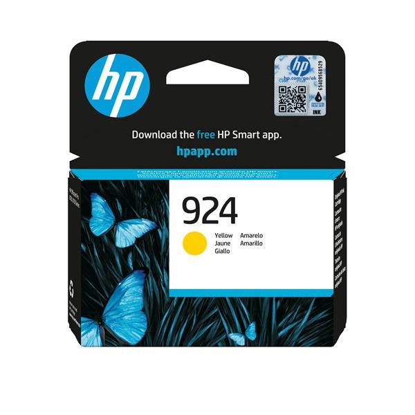 HP 924 CARTUCCIA INCHIOSTRO GIALLO 400 PAGINE BLISTER …