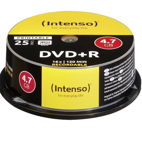 Intenso - 25 x DVD+R - 4.7 GB …