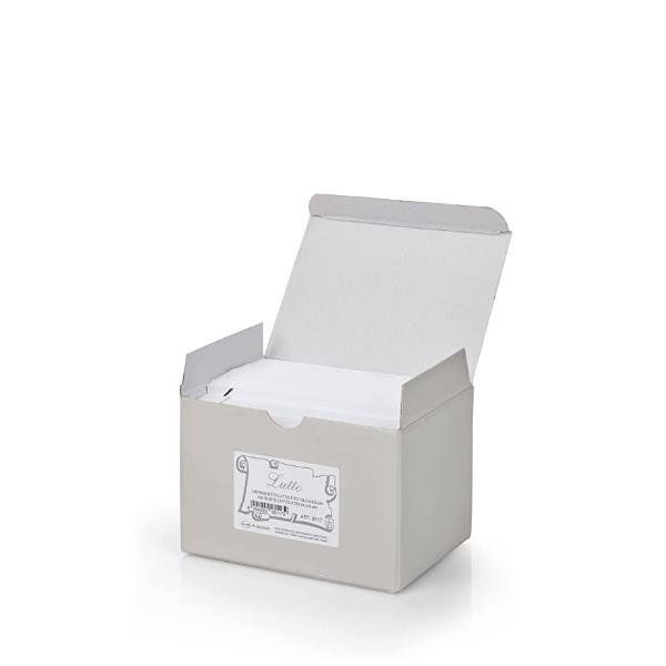 Scatola 100 biglietti + 100 buste - Lutto …