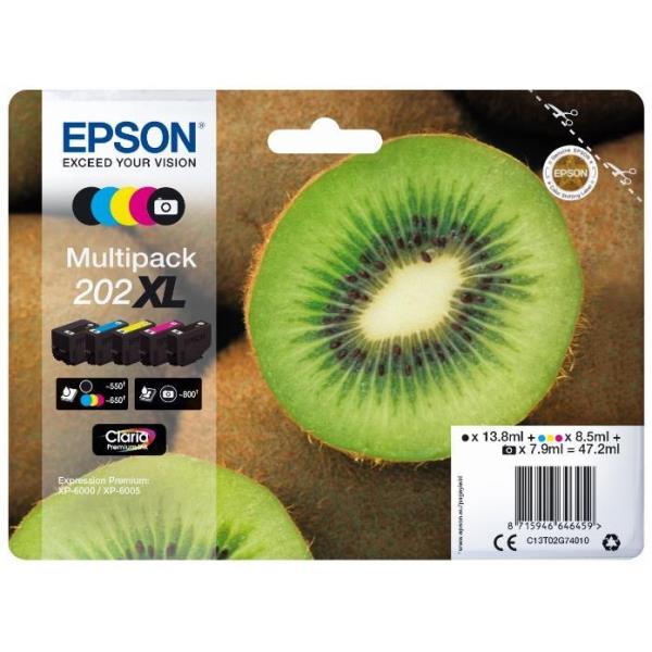 Epson 202XL Multipack - Confezione da 5 - …