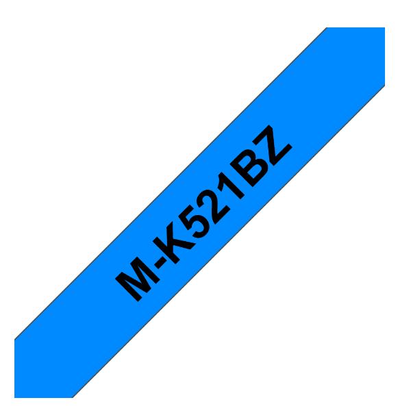 Brother M-K521BZ - Nero su blu - Rotolo …