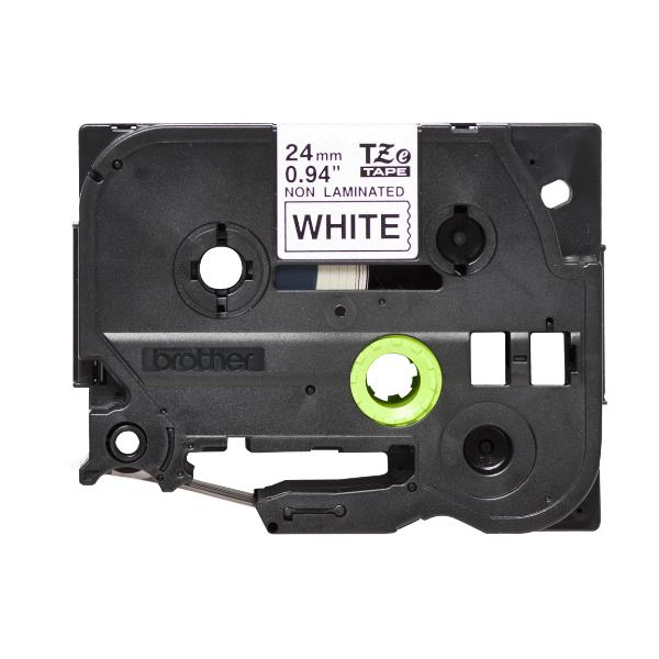 BROTHER NASTRO 24MM NON LAMINATO 8 MT NERO …