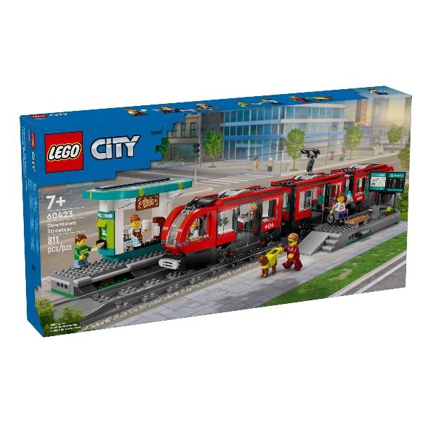 LEGO CITY TRAM E FERMATA DEL TRAM CON …