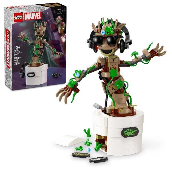 LEGO MARVEL GROOT BALLERINO DA COSTRUIRE CON FUNZIONE …