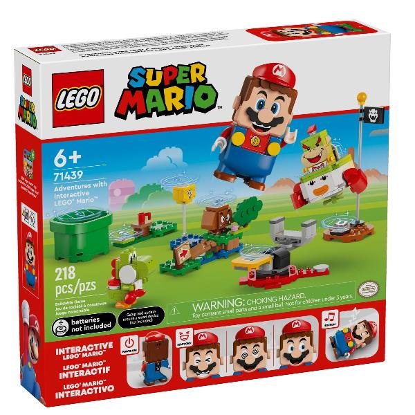 LEGO SUPER MARIO AVVENTURE DI MARIO INTERATTIVO CON …