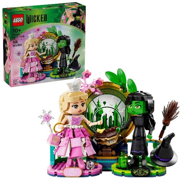 LEGO WICKED PERSONAGGI DI ELPHABA E GLINDA FIGURE …