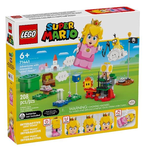 LEGO SUPER MARIO AVVENTURE DI PEACH INTERATTIVA CON …