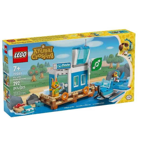 LEGO ANIMAL CROSSING IN VOLO CON LA DODO …