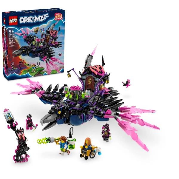LEGO DREAMZZZ IL CORVO DI MEZZANOTTE MAI-STREGA TRASFORMABILE …