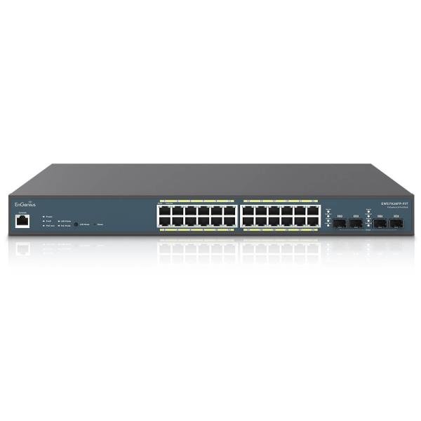 EnGenius EWS7928FP-FIT, Gestito, L2/L3, Gigabit Ethernet (10/100/1000), Supporto …